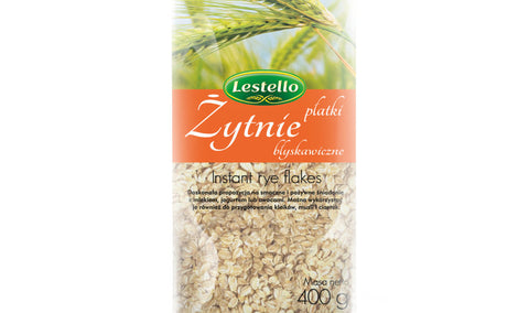 Płatki żytnie błyskawiczne 400g Nowości