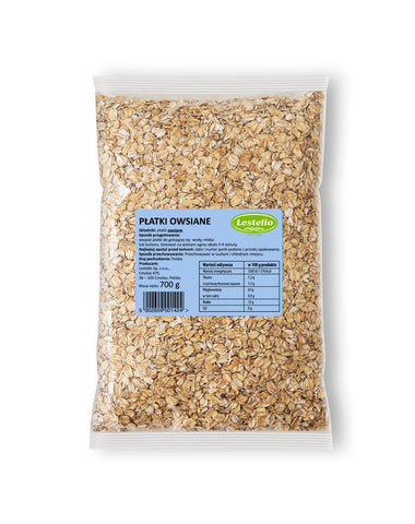 PŁATKI OWSIANE 700G LESTELLO