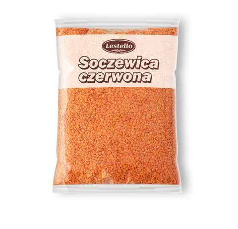 SOCZEWICA CZERWONA 1KG LESTELLO