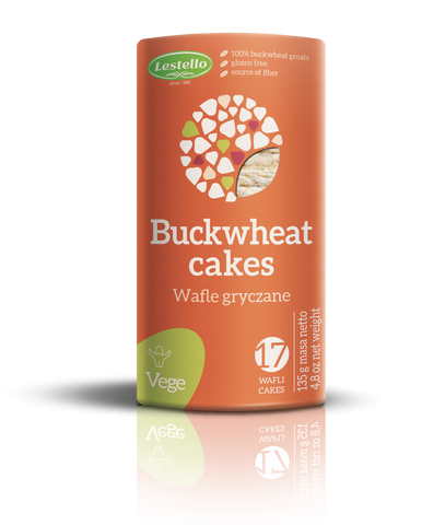WAFLE GRYCZANE 135G BEZGLUTENOWE LESTELLO