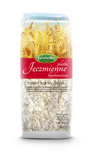 PŁATKI JĘCZMIENNE BŁYSKAWICZNE 400G LESTELLO