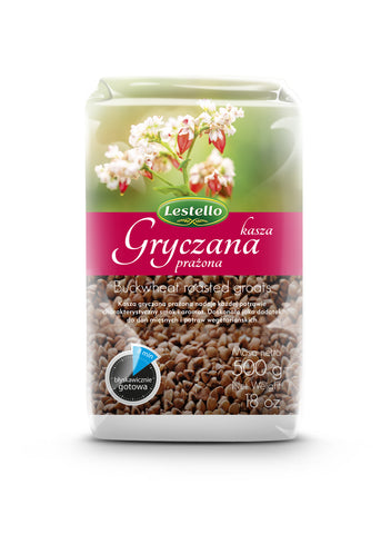 KASZA GRYCZANA PRAŻONA 500G LESTELLO