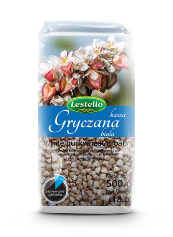 KASZA GRYCZANA BIAŁA 500G LESTELLO