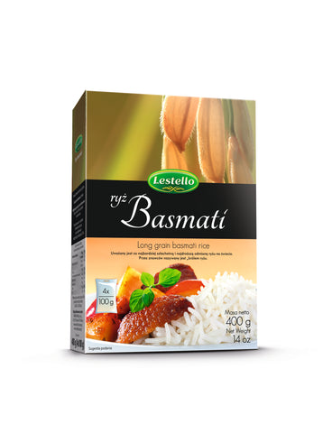 RYŻ BASMATI 4X100G LESTELLO