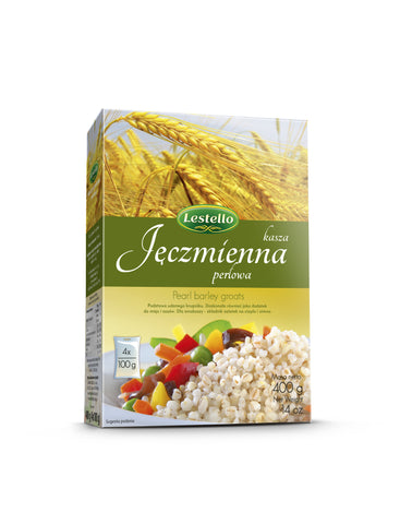 KASZA JĘCZMIENNA PERŁOWA 4X100G LESTELLO