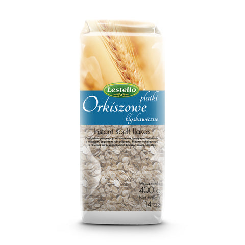 PŁATKI ORKISZOWE BŁYSKAWICZNE 400G LESTELLO
