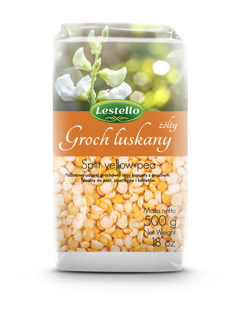 GROCH ŁUSKANY ŻÓŁTY 500G LESTELLO