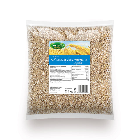 KASZA JĘCZMIENNA WIEJSKA 2,5KG LESTELLO