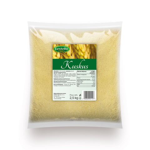 KASZA KUSKUS 2,5KG LESTELLO