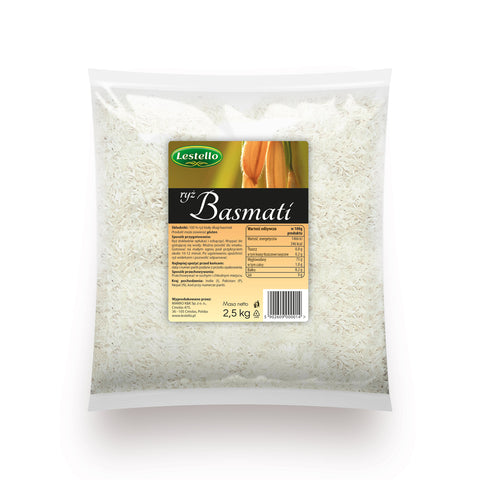 RYŻ BASMATI 2,5KG LESTELLO