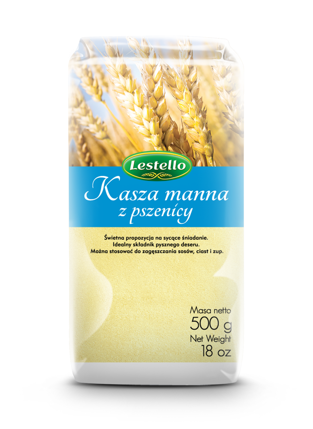 Lestello Kasza manna z pszenicy 500g