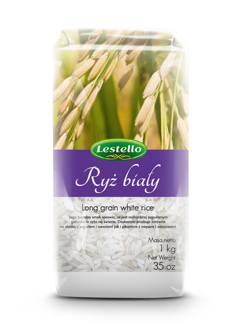 RYŻ BIAŁY 1 KG LESTELLO