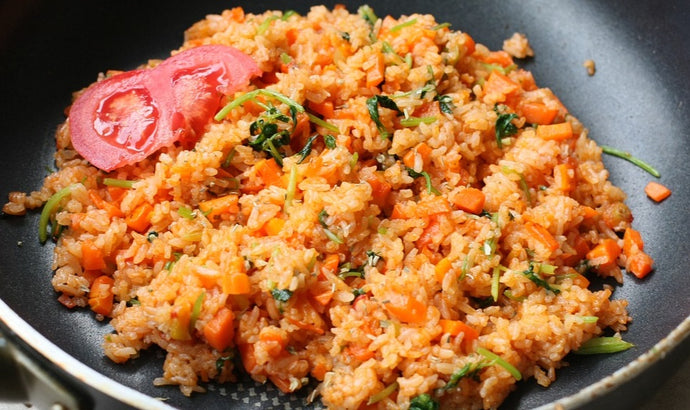 Szybka sałatka z brązowym ryżem