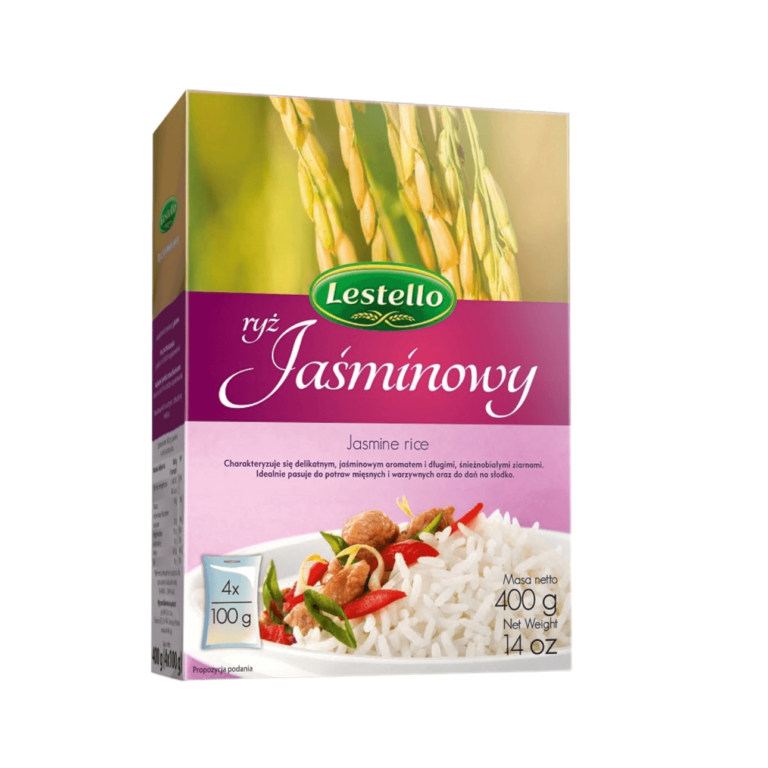 Ryż Jaśminowy 400 g w saszetkach Lestello